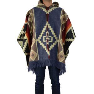 5935, Handmade Ecuadorean Alpaca Wool Ponchos (us, Alpha, One Size